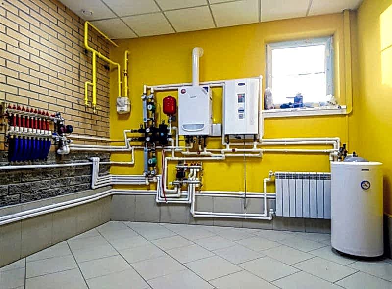 монтаж котла отопления в частном доме. этапы